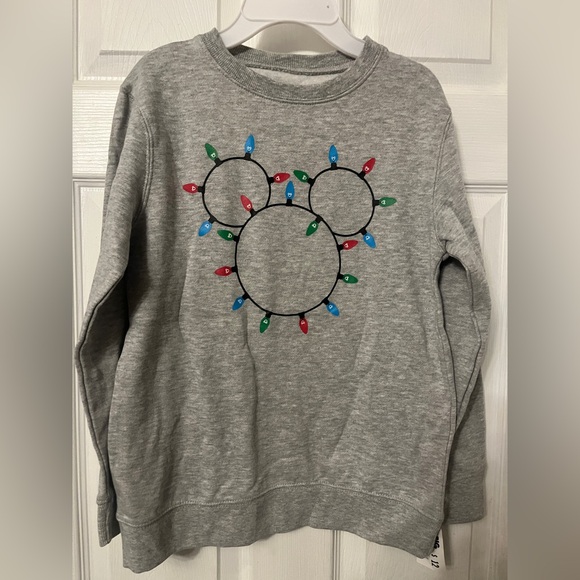 Disney Other - NWT Disney Christmas Sweater with Holiday Lights Kids size Medium